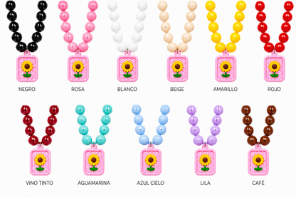 Collar XL Girasol