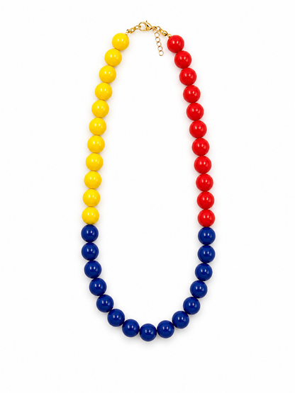 Collar XL tricolor.