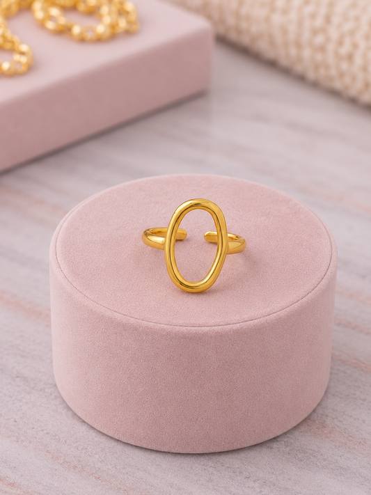 Anillo óvalo
