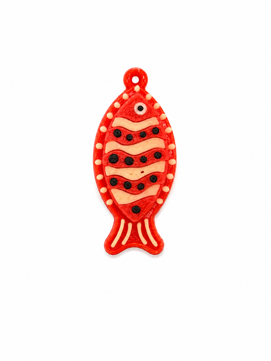 Dije pez rojo