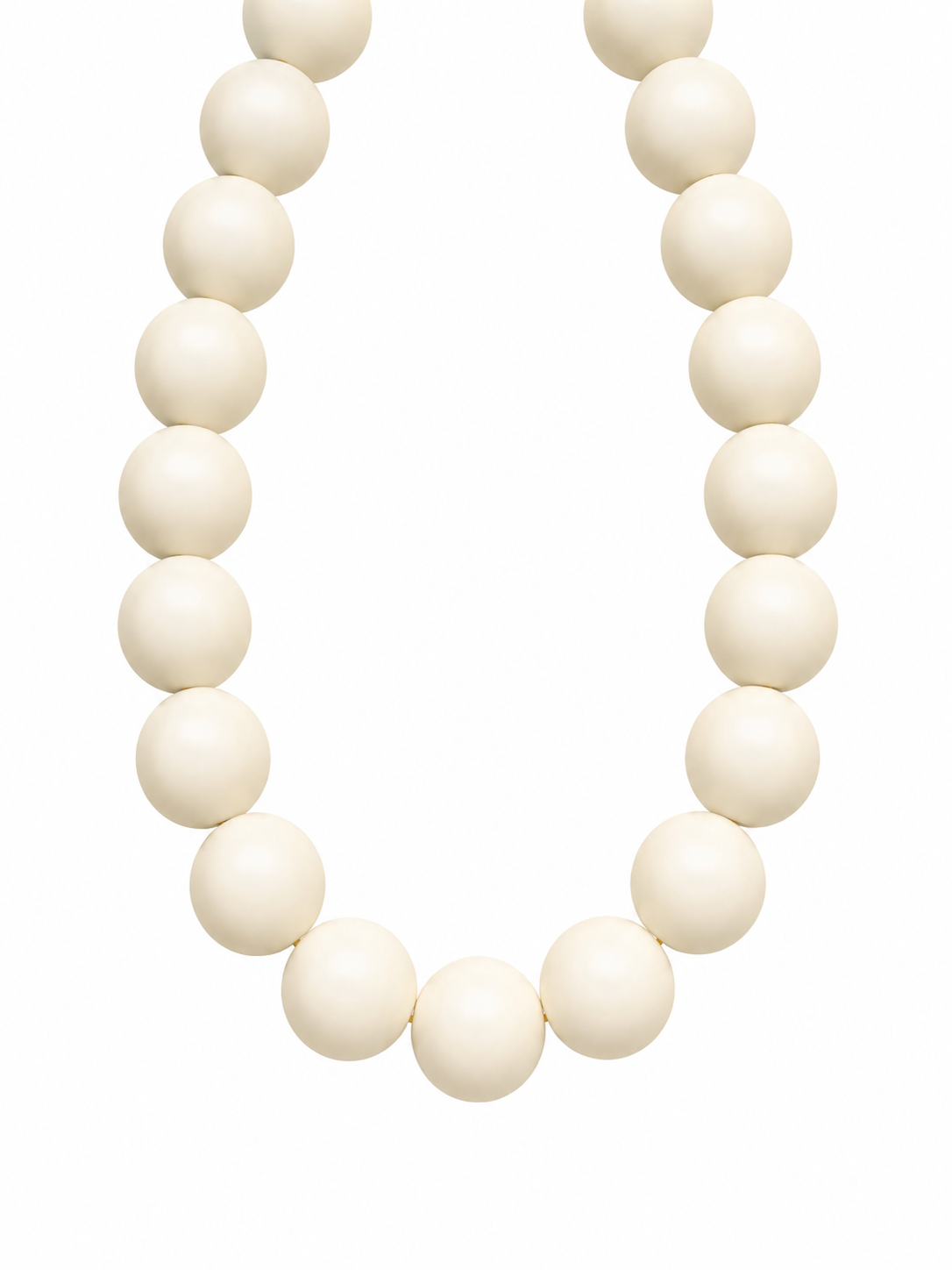 Collar XL beige mate #20.