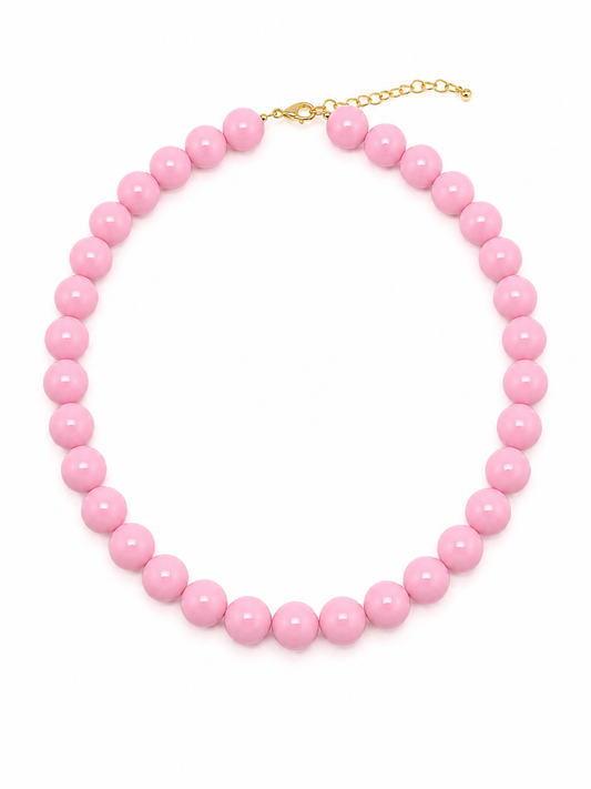 Collar XL rosado #16