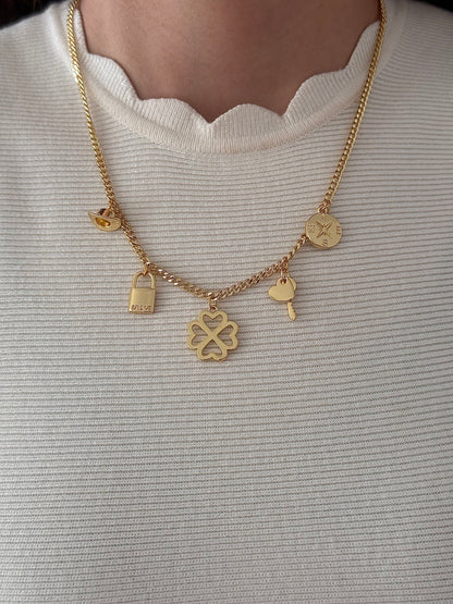 Collar mini charms luck