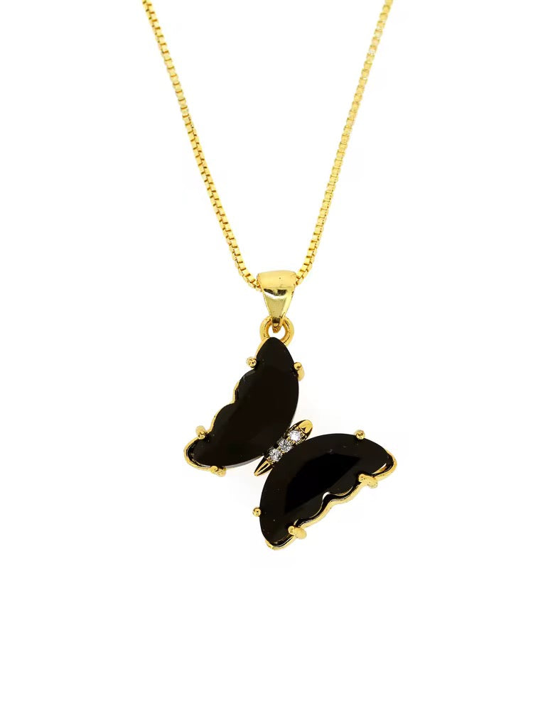 Collar mariposa - 8 colores
