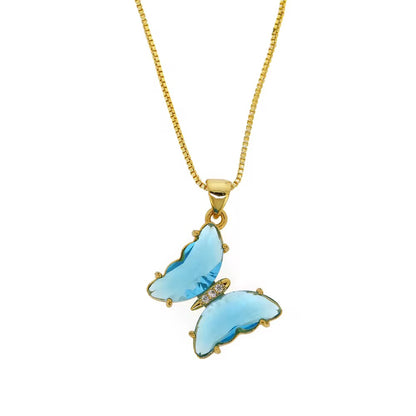 Collar mariposa - 8 colores