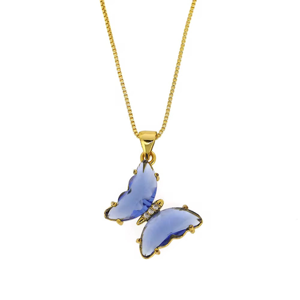 Collar mariposa - 8 colores