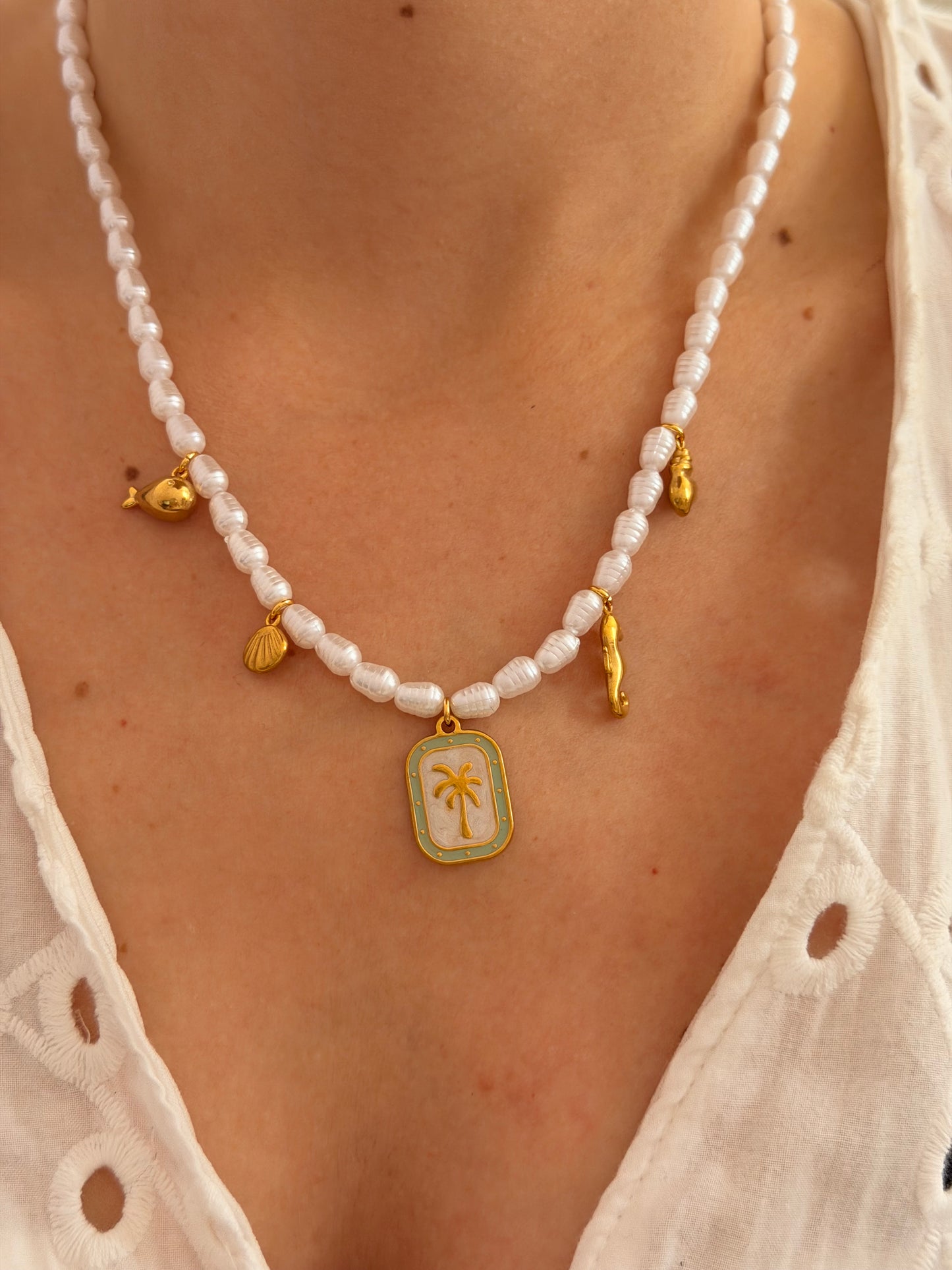 Collar mini charms Santa Marta