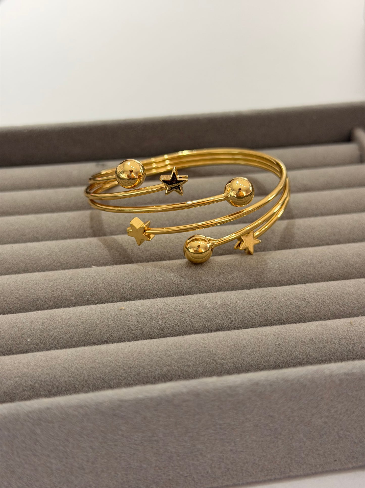 Pulsera Balín y  estrellas