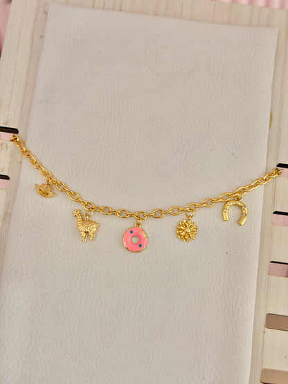Collar mini charms candy