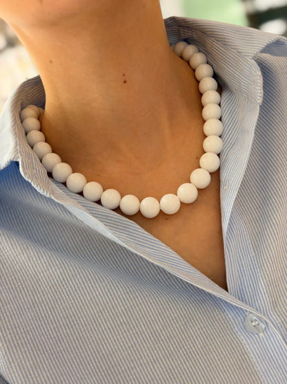 Collar XL Blanco