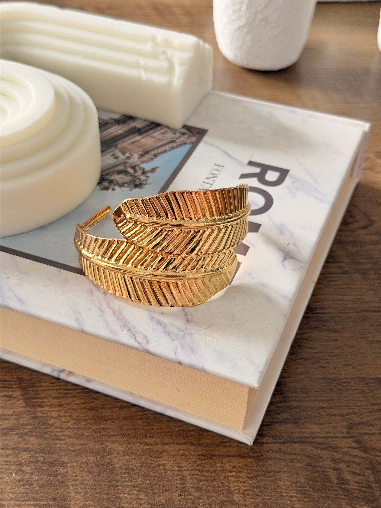 Pulsera maxi hoja