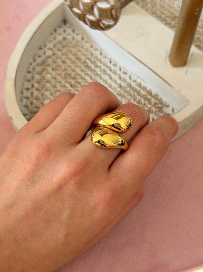 Anillo dos gotas