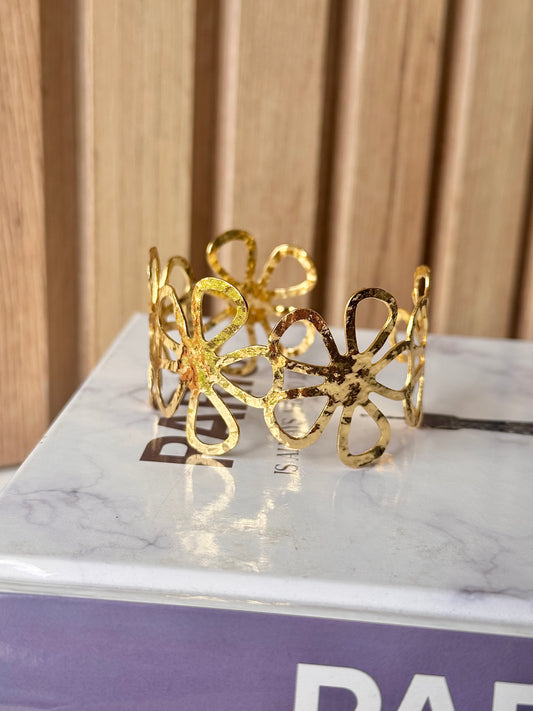 Pulsera silueta flor