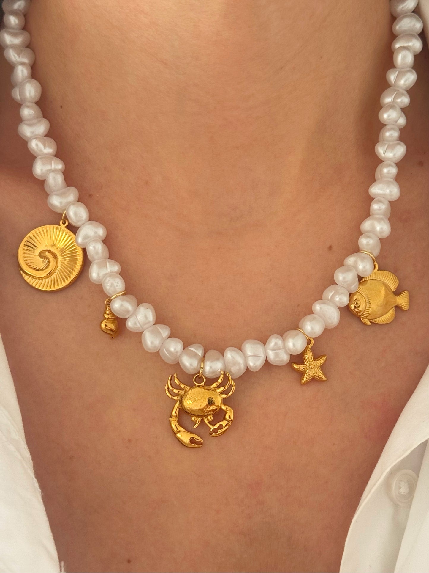 Collar mini charms mar