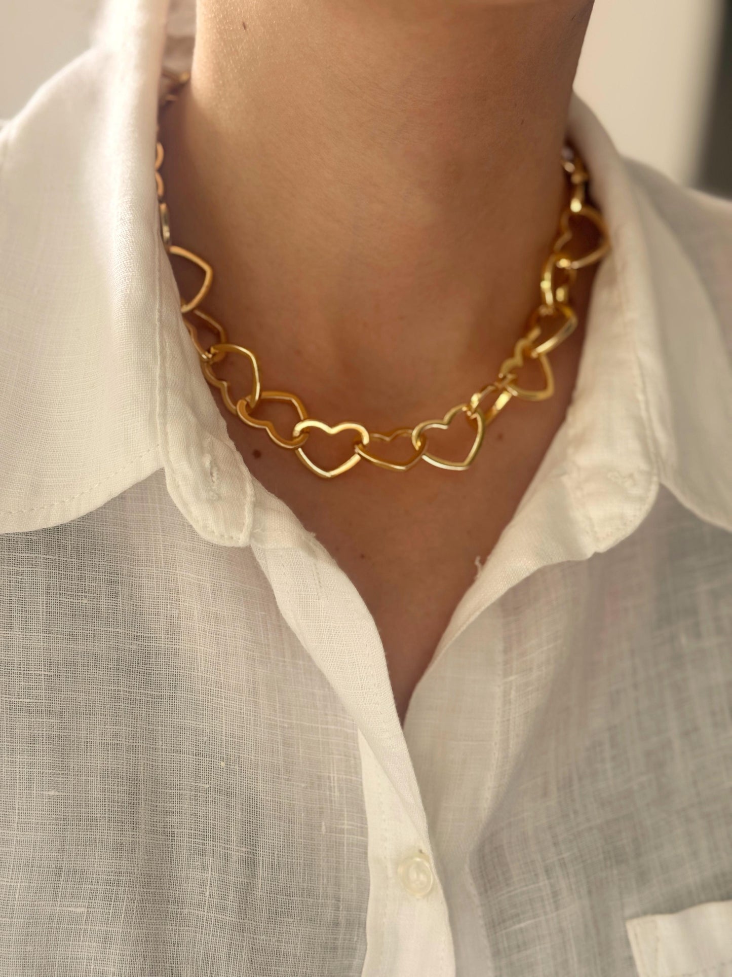 Collar XL entrelazado