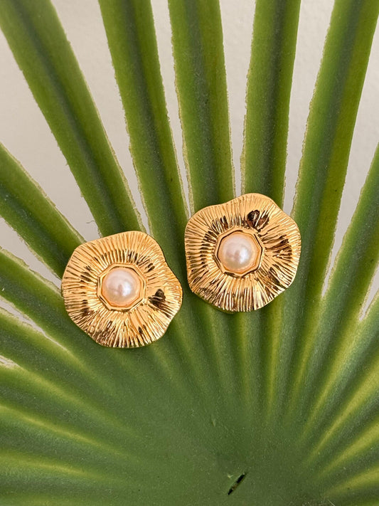 Aretes orquidea