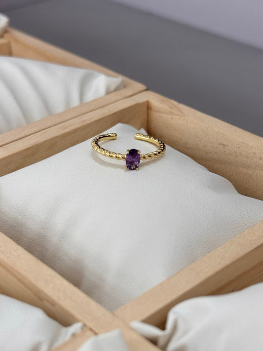 Anillo lila