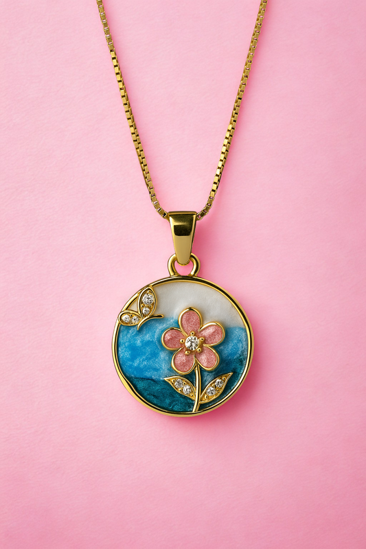 Collar flores