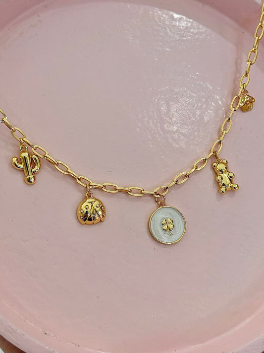 Collar mini charms Nieves